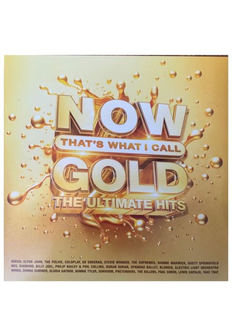 NOW THAT'S WHAT I CALL MUSIC - POP GOLD - VARIOUS ARTISTS - POP GOLD (3LP) (COLOURED VINYL) | VINILO-0