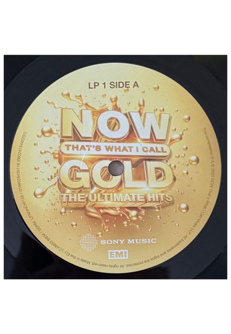 NOW THAT'S WHAT I CALL MUSIC - POP GOLD - VARIOUS ARTISTS - POP GOLD (3LP) (COLOURED VINYL) | VINILO-4