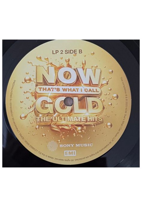 NOW THAT'S WHAT I CALL MUSIC - POP GOLD - VARIOUS ARTISTS - POP GOLD (3LP) (COLOURED VINYL) | VINILO-7
