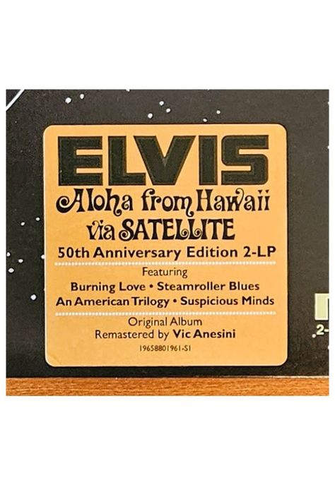 ELVIS PRESLEY - ALOHA FROM HAWAI (2LP) | VINILO-4