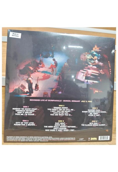 FRANK ZAPPA - MUNICH '80 (3LP) | VINILO-2