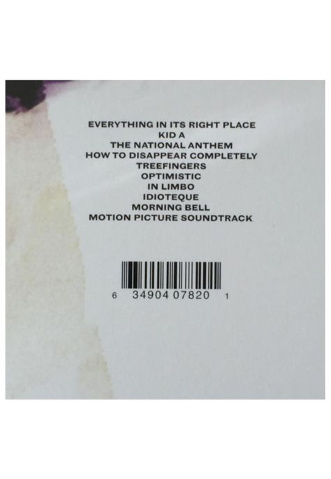 RADIOHEAD - KID A (2LP) | VINILO-1
