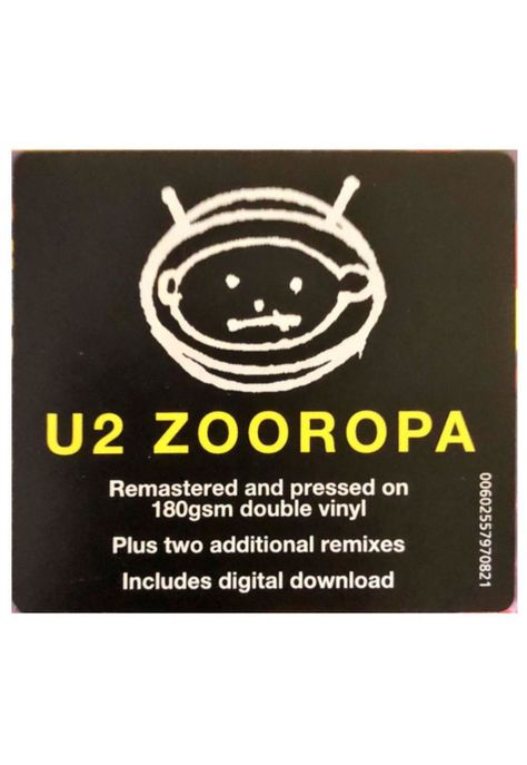 U2 - ZOOROPA (2LP) | VINILO-2