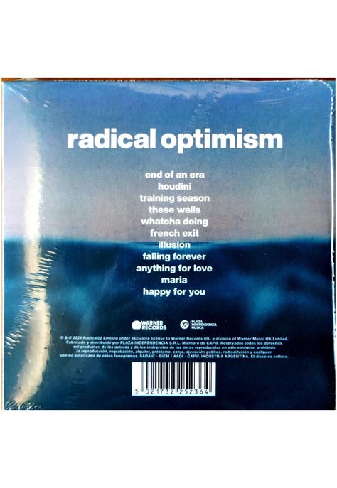 DUA LIPA - RADICAL OPTIMISM | CD-1