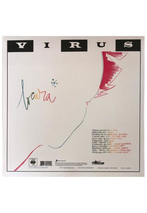 VIRUS - LOCURA | VINILO-1