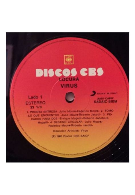 VIRUS - LOCURA | VINILO-2