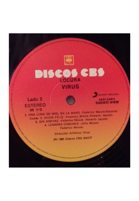VIRUS - LOCURA | VINILO-3