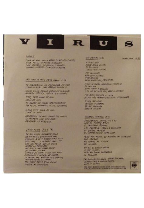 VIRUS - LOCURA | VINILO-4