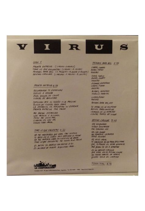 VIRUS - LOCURA | VINILO-5