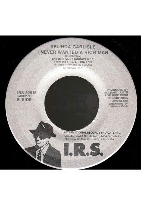 BELINDA CARLISLE - MAD ABOUT YOU | 7" SINGLE VINILO USADO-1