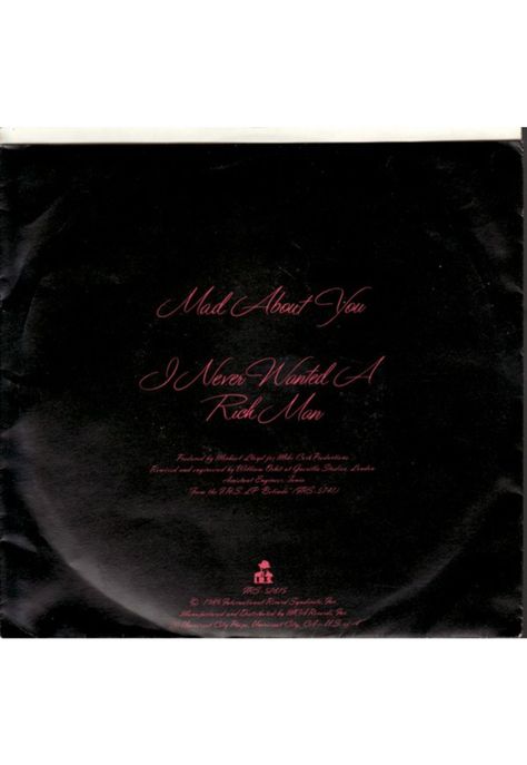 BELINDA CARLISLE - MAD ABOUT YOU | 7" SINGLE VINILO USADO-3