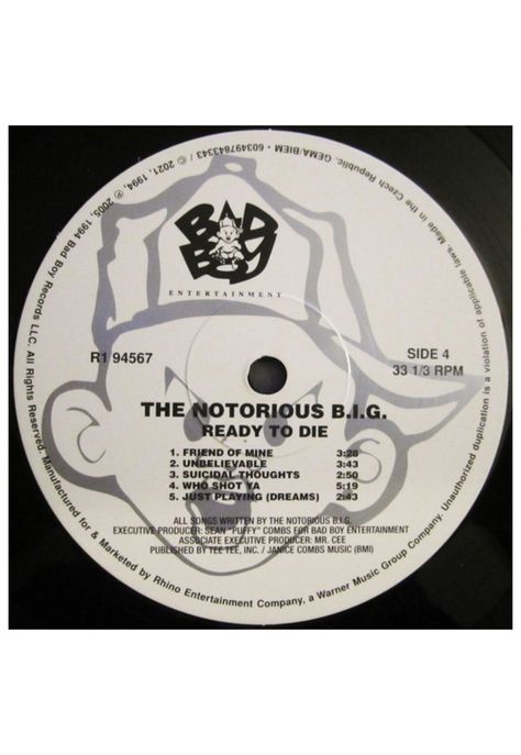 NOTORIOUS BIG - READY TO DIE (2LP) | VINILO-5