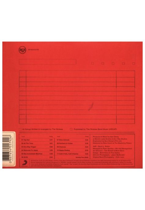 STROKES - COMEDOWN MACHINE (DIGIPACK) | CD-1
