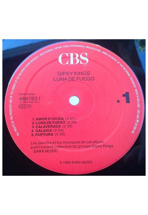 GIPSY KINGS - LUNA DE FUEGO | VINILO USADO-2