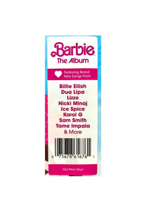 BARBIE - THE ALBUM (HOT PINK VINYL) | VINILO-4
