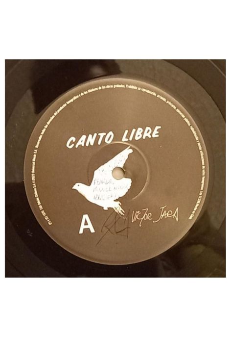 VICTOR JARA  - CANTO LIBRE | VINILO-2