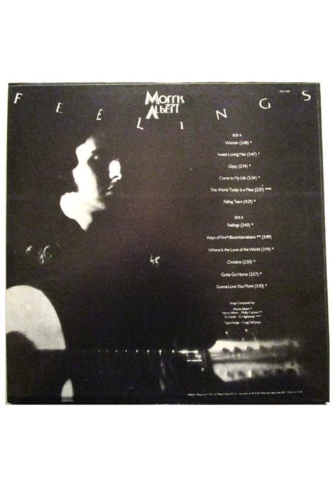 MORRIS ALBERT - FEELINGS | VINILO USADO-1