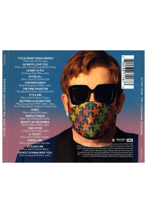 ELTON JOHN - THE LOCKDOWN SESSIONS | CD-1