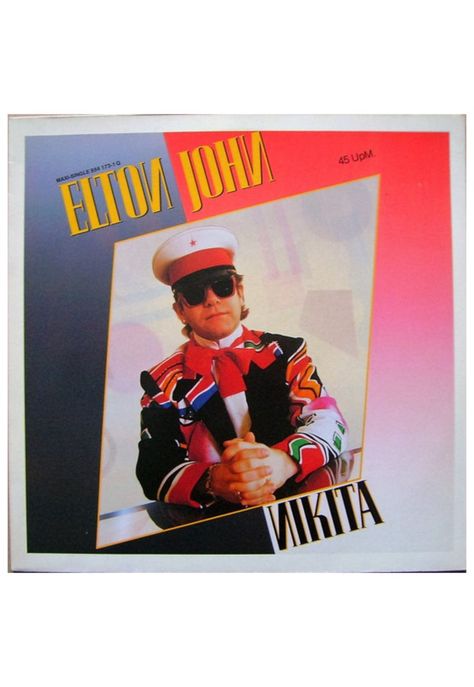 ELTON JOHN - NIKITA | 12" MAXI SINGLE USADO-0