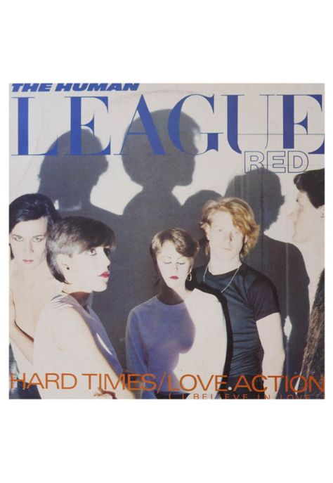 HUMAN LEAGUE - HARD TIMES/LOVE ACTION | 12" MAXI SINGLE USADO-0