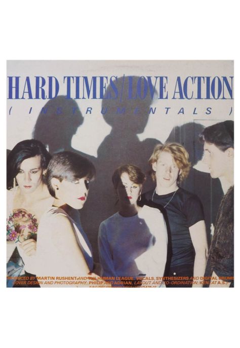 HUMAN LEAGUE - HARD TIMES/LOVE ACTION | 12" MAXI SINGLE USADO-1