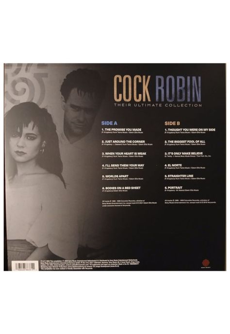 COCK ROBIN - THEIR ULTIMATE COLLECTION | VINILO-1