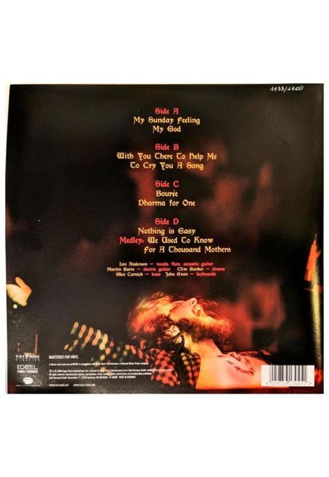 JETHRO TULL - NOTHING IS: LIVE AT THE ISLE OF WIGHT 1970 (ORANGE VINYL)  (2LP) | VINILO-1