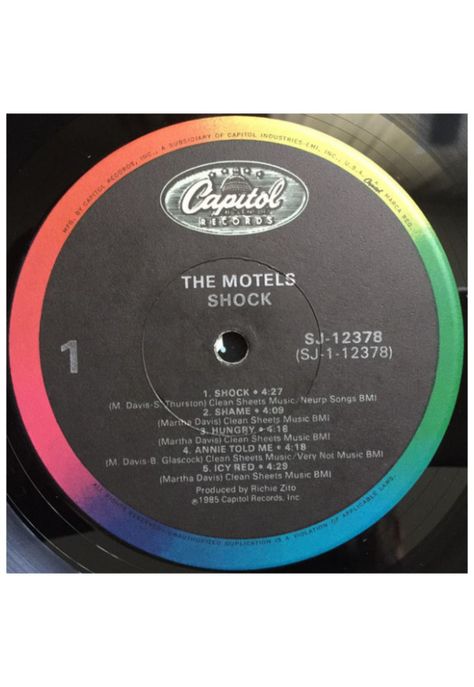 MOTELS - SHOCK | VINILO-2