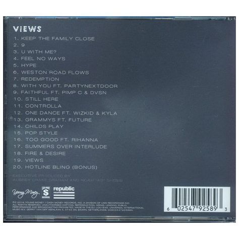 DRAKE - VIEWS | CD-1