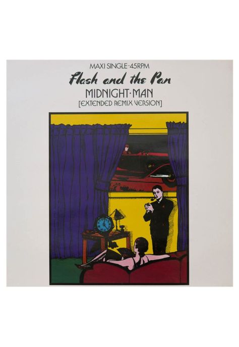 FLASH AND THE PAN - MIDNIGHT MAN (EXTENDED REMIX VERSION) | 12" MAXI SINGLE USADO-0