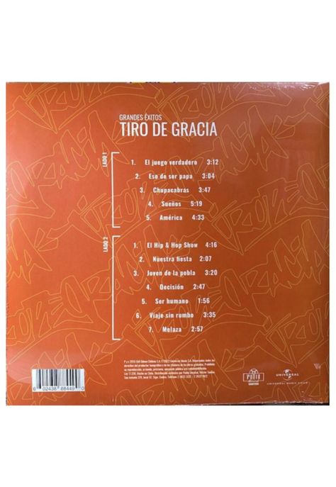 TIRO DE GRACIA - GRANDES EXITOS | VINILO-1