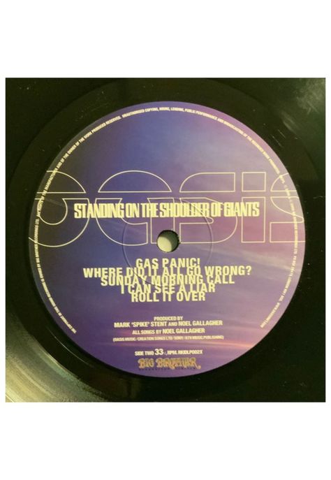 OASIS - STANDING ON THE SHOULDER GIANTS | VINILO-6