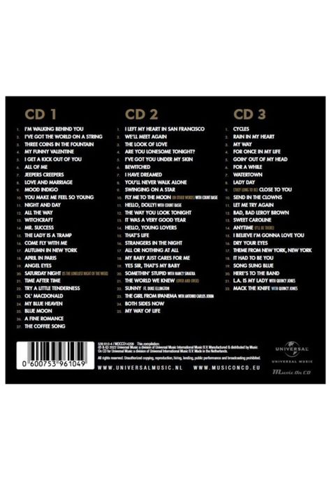 FRANK SINATRA - COLLECTED (3CD) | CD-1