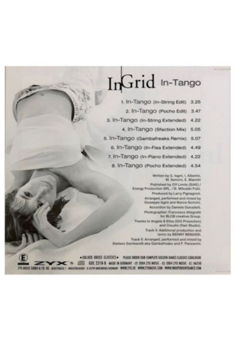 IN-GRID - IN-TANGO CD SINGLE-1