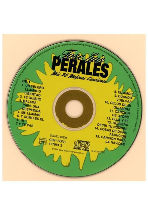 JOSE LUIS PERALES - MIS 30 MEJORES CANCIONES (2CD) | CD-2