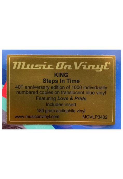 KING - STEPS IN TIME | VINILO-1