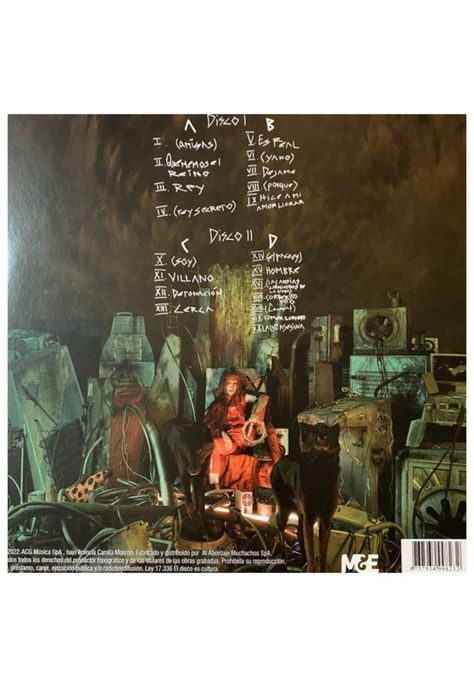 CAMILA MORENO - REY (CLEAR VINYL) | VINILO-1