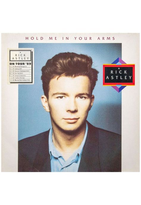RICK ASTLEY  - HOLD ME IN YOUR ARMS | VINILO USADO-0