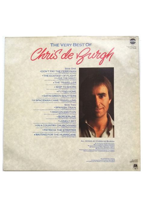 CHRIS DE BURGH - VERY BEST | VINILO USADO-1