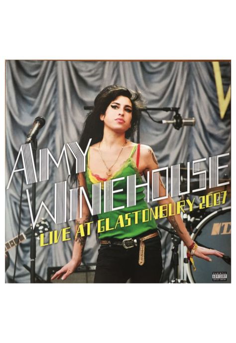 AMY WINEHOUSE - LIVE AT GLASTONBURY 2007 2LP VINILO-0