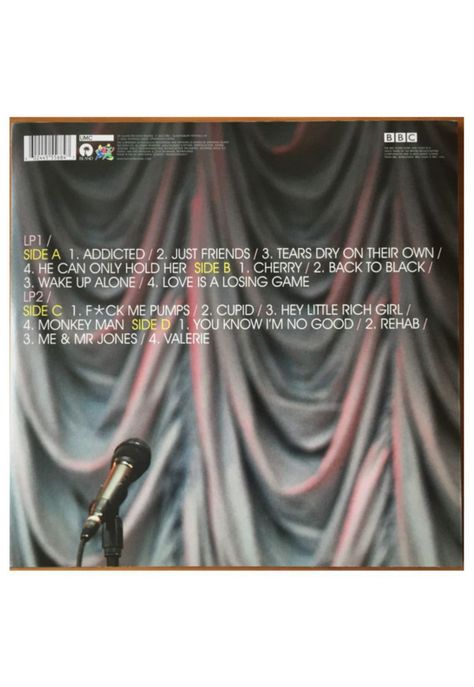 AMY WINEHOUSE - LIVE AT GLASTONBURY 2007 2LP VINILO-1