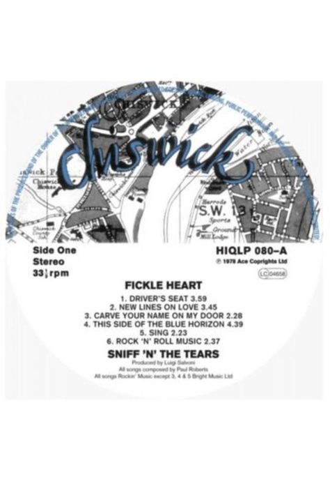 SNIFF N THE TEARS - FICKLE HEART | VINILO-2