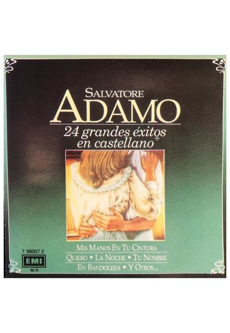 ADAMO - 24 GRANDES EXITOS EN CASTELLANO | CD-0