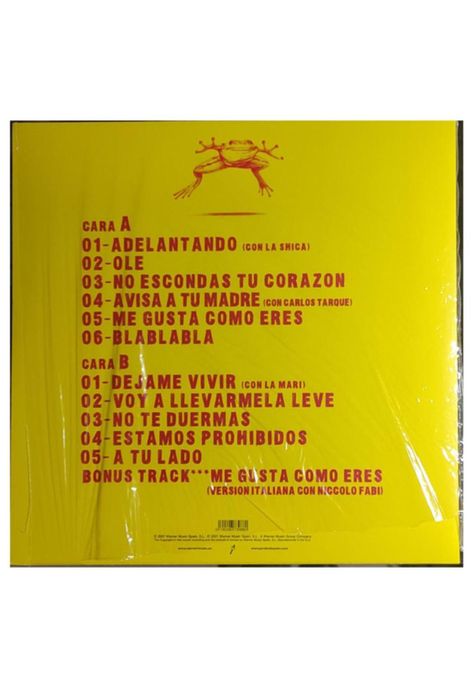 JARABE DE PALO - ADELANTADO (LP+CD) | VINILO-1