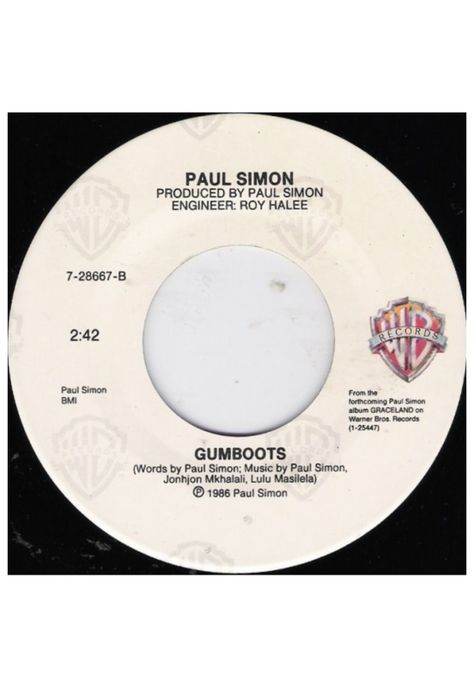 PAUL SIMON - YOU CAN CALL ME AL | 7" SINGLE VINILO USADO-3