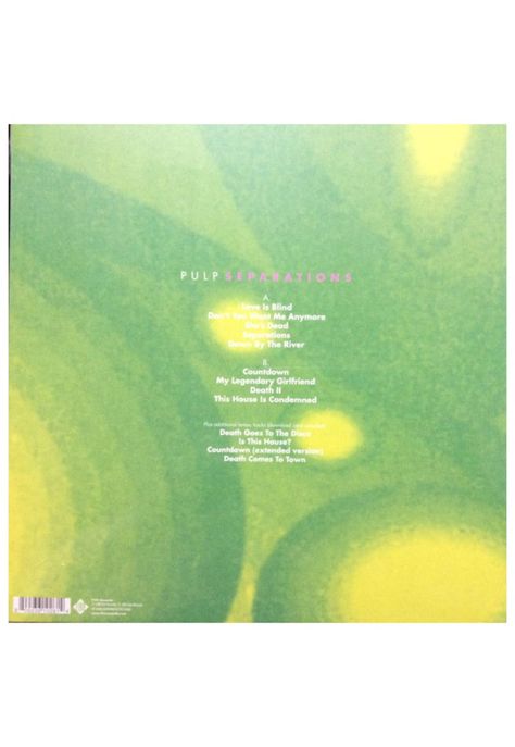 PULP - SEPARATIONS | VINILO-1