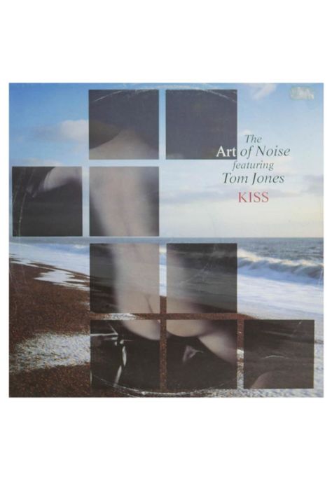 ART OF NOISE FT. TOM JONES - KISS | 12" MAXI SINGLE USADO-0