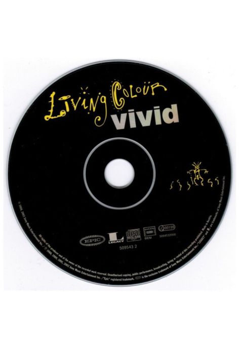 LIVING COLOUR - VIVID | CD-2