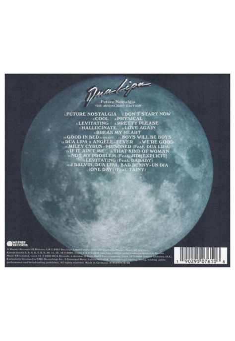 DUA LIPA - FUTURE NOSTALGIA THE MOONLIGHT EDITION | CD-1