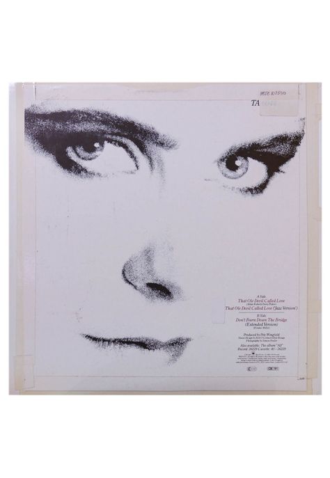 ALISON MOYET - THAT OLE DEVIL CALLED LOVE (LP VER. + JAZZ VER.) |12" MAXI SINGLE - VINILO USADO-1